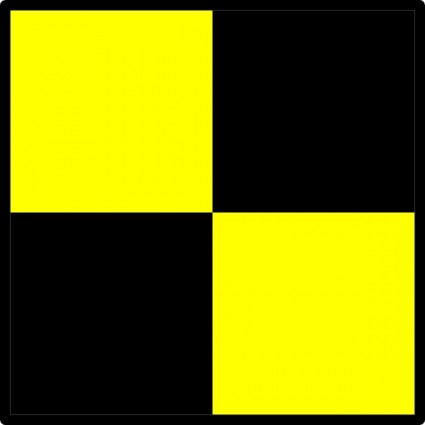International Maritime Signal Flag Lima clip art Vector clip art ...