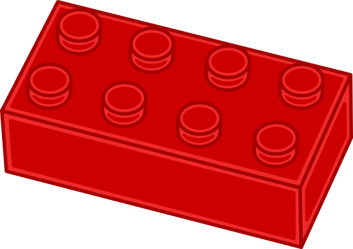 Red Lego Brick Clipart Royalty Free Public Domain ...