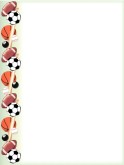 Sports Balls Coloring
