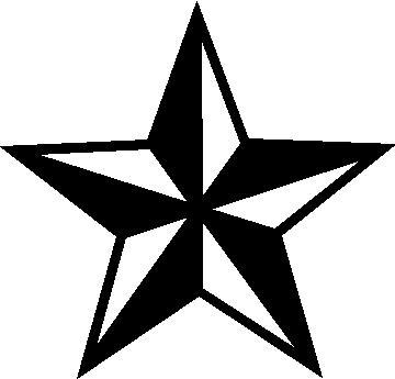 MIX BAG :: Nautical Star Decal / Sticker - Premium Custom Decals ...