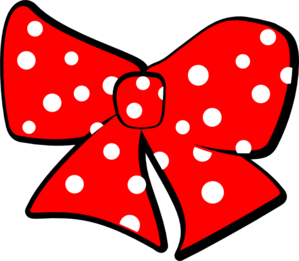 Minnie Mouse Bow clip art - vector clip art online, royalty free ...