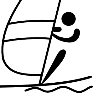 Olympic Sports Sailing Pictogram clip art - vector clip art online ...