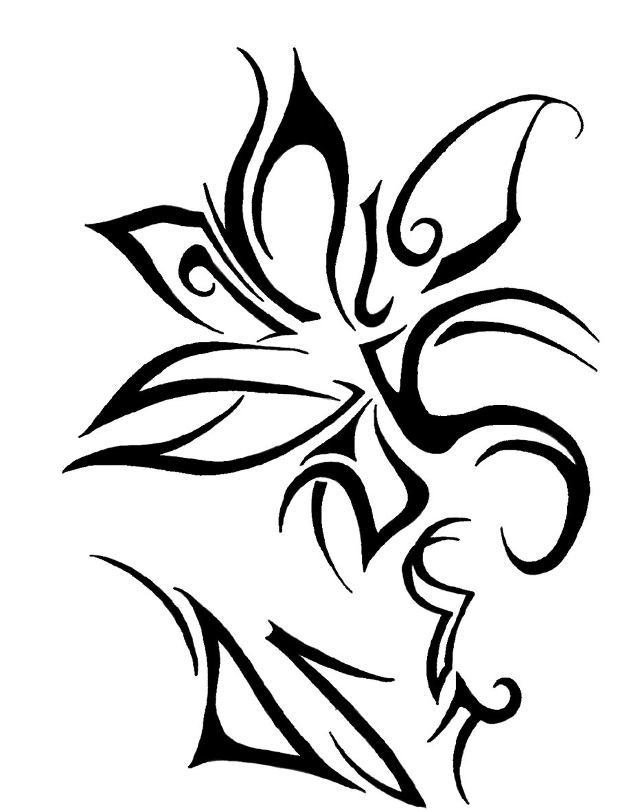 Tribal flower