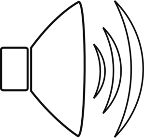 Speaker Volume 3 Outline Clip Art - vector clip art ...