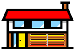 Houses, homes and building clip art pictures