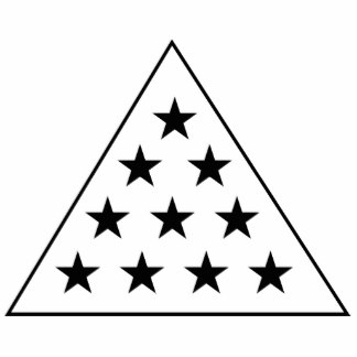 Pyramid Photo Sculptures, Cutouts and Pyramid Cut Outs