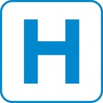 white_hospital_road_sign_clip_ ...