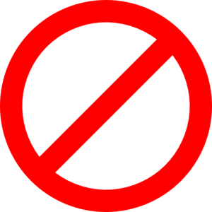 NO SYMBOL PNG - ClipArt Best