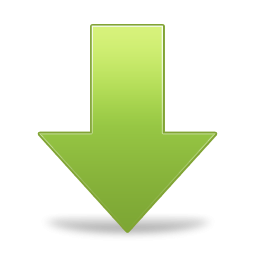 Green Down Arrow