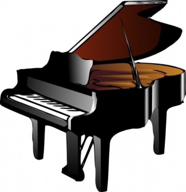 Piano clip art | Download free Vector