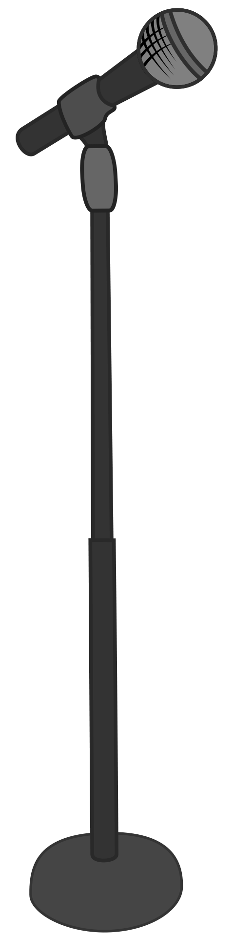 Microphone Vector Art