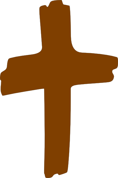 Brown Cross Clip art - Symbols - Download vector clip art online