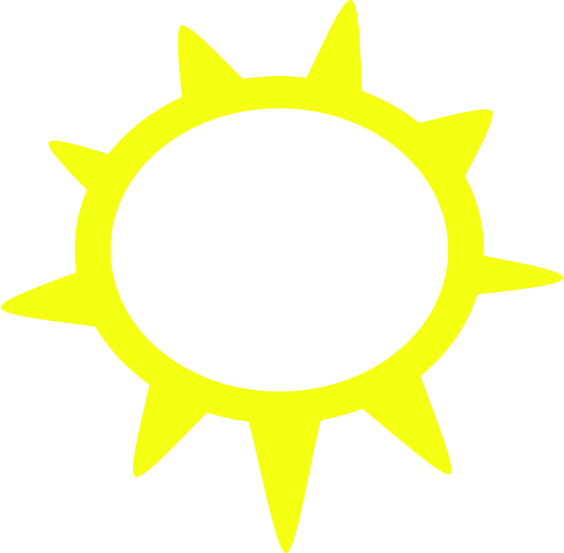 Clipart Simple Weather Symbols
