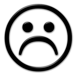 Rounded Glossy Black Icons Symbols Shapes