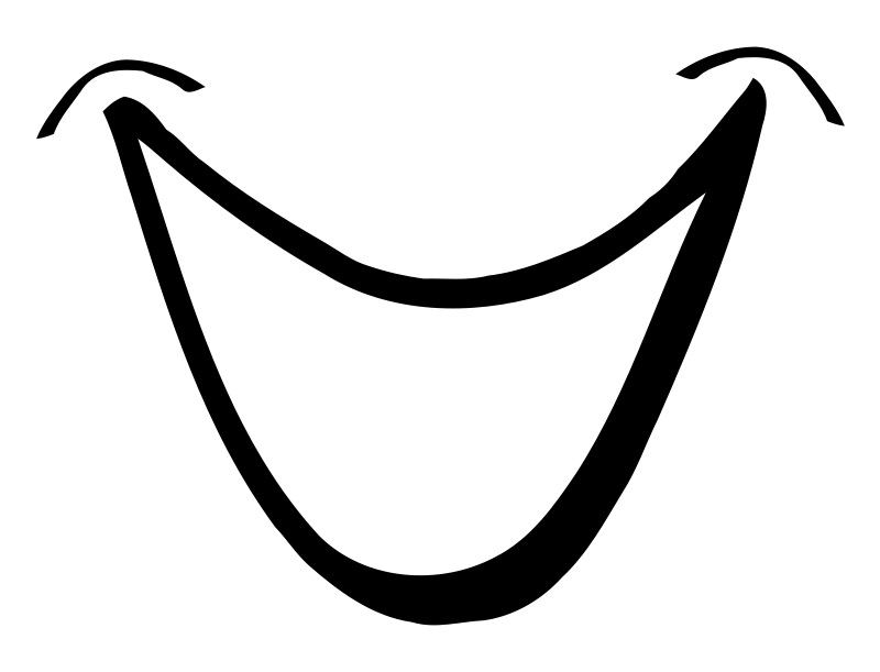 Clipart - Smiling Mouth 1