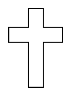 Mosaic Cross Craft for Easter