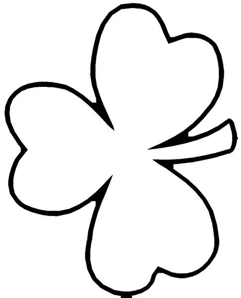 Clover Template - ClipArt Best