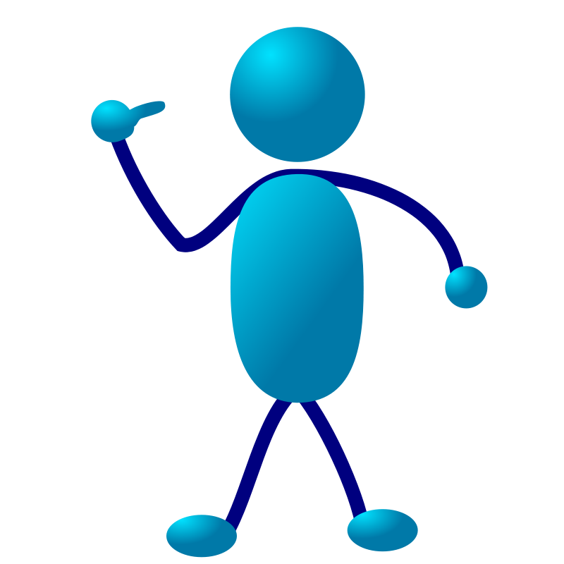Clipart - Stickman 12