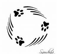 Design, Tribal bear and Bear paws