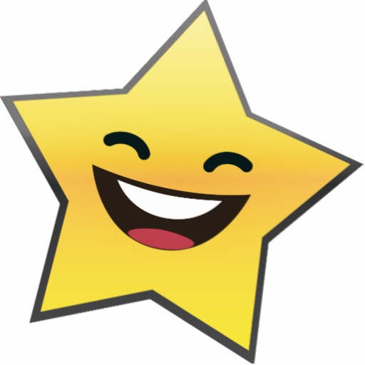 Cute Smiling Star Clipart