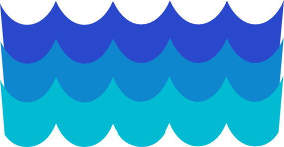 Waves Clipart - Tumundografico