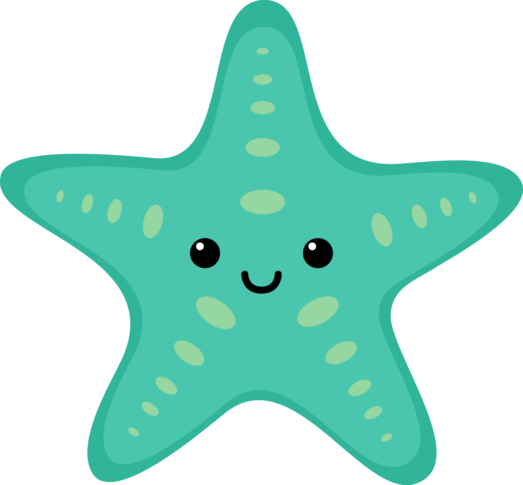 Sea Animal Clipart - Tumundografico