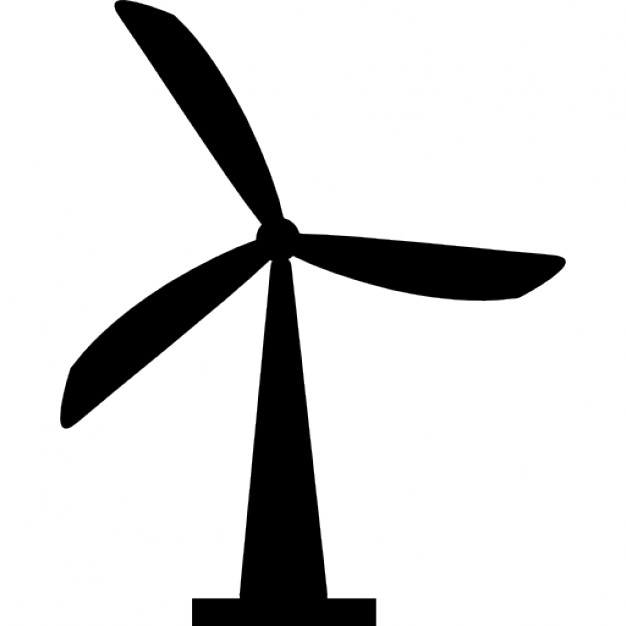 Windmill silhouette variant Icons | Free Download