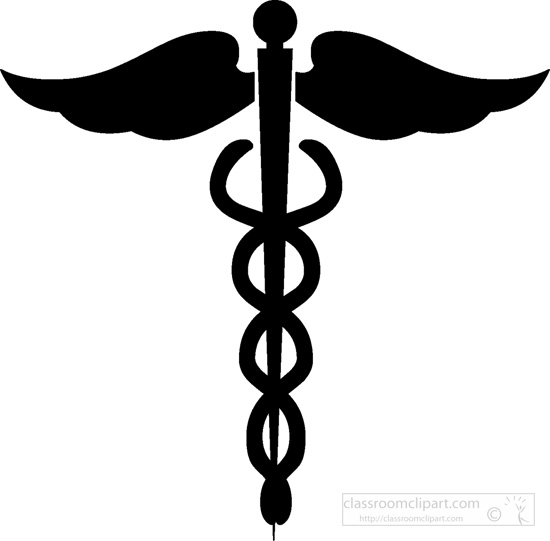 Silhouettes : medical-symbol-silhouette : Classroom Clipart