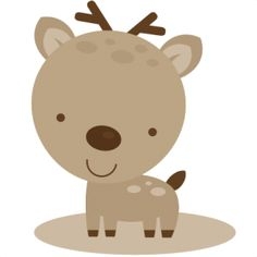Cute Baby Deer Clipart
