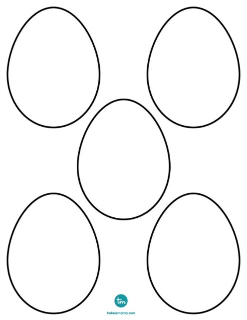 Ready for Easter! Zendoodle Easter Egg Coloring Pages | Working Mother