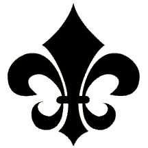 Fleur de lis boy scout clipart transparent