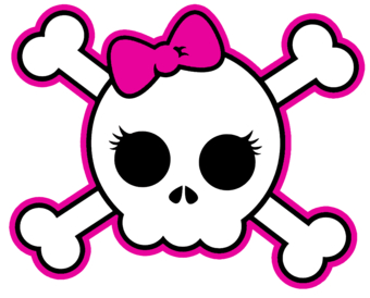 Cute Cartoon Skulls - ClipArt Best