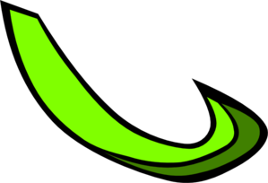 Green Pepper Slice Clipart