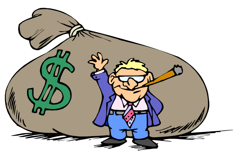 Clipart give money