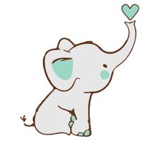 Baby Elephant Drawing | Simple ...