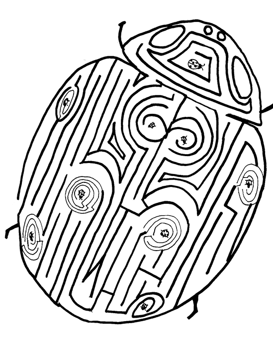 FREE Ladybug Coloring Pages to Print Out and Color!