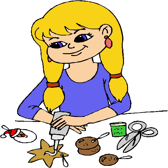 Art crafts for kids clipart
