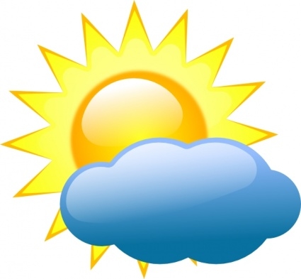 Clipart weather symbols free