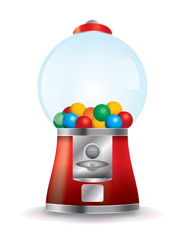Gumball Machine Clip Art, Vector Images & Illustrations