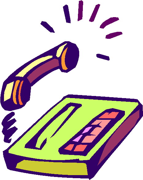 Telephone Clip Art
