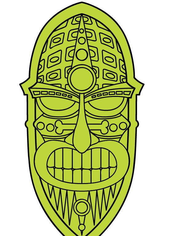 Tiki Clip Art - Clipartion.com