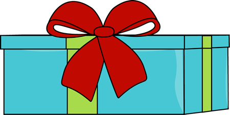 Free clipart christmas gift