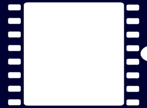 Navy Blue Film Strip Clip Art - vector clip art ...