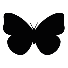 Butterfly Silhouette | Silhouette of Butterfly