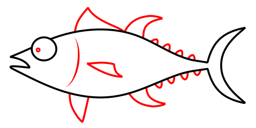 Cartoon Tuna Fish