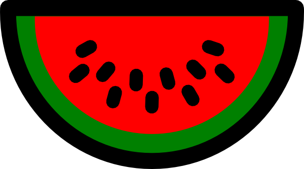 Watermelon Cartoon Clipart