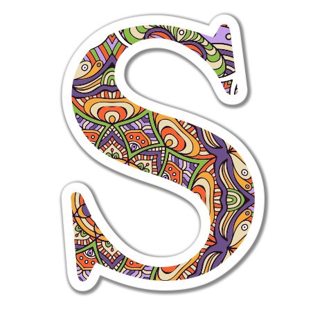 Fancy Letter S | Compare Prices Fancy Letter S on Halloweeness.com