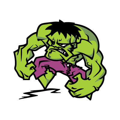 The Hulk vector free download