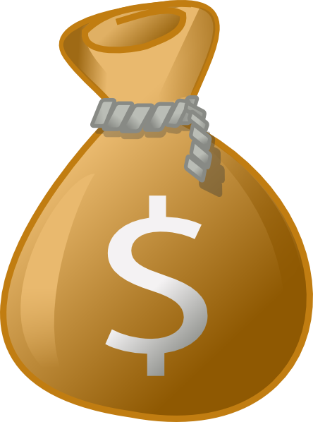 Money bag clipart transparent background