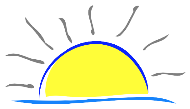 Morning Sunrise Clipart